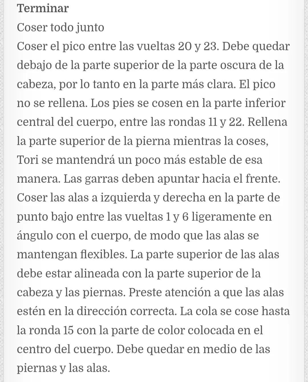 Patrón de Ganchillo para Pájaro Amigurumi con Bufanda y Gorro