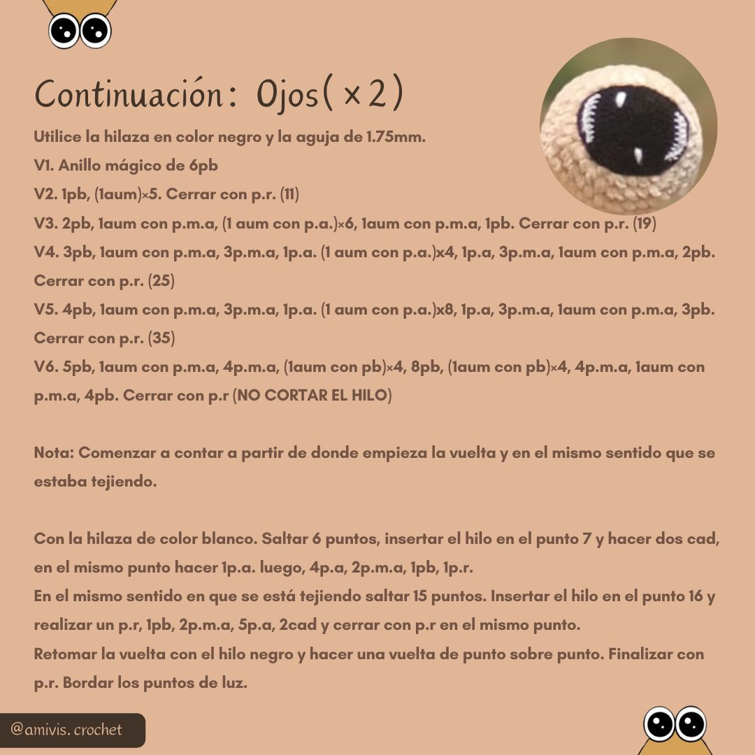 Patrón de ganchillo Pou triste