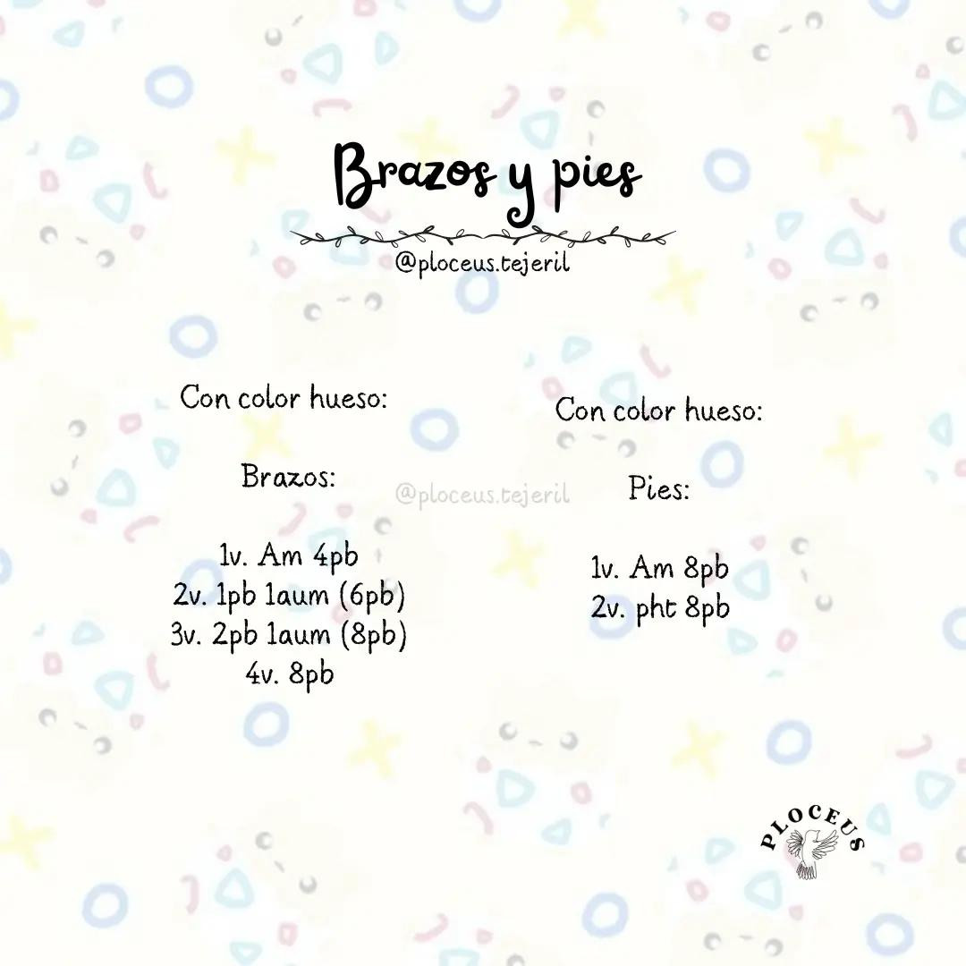 Patrón de Ganchillo Togepi Pokémon Amigurumi