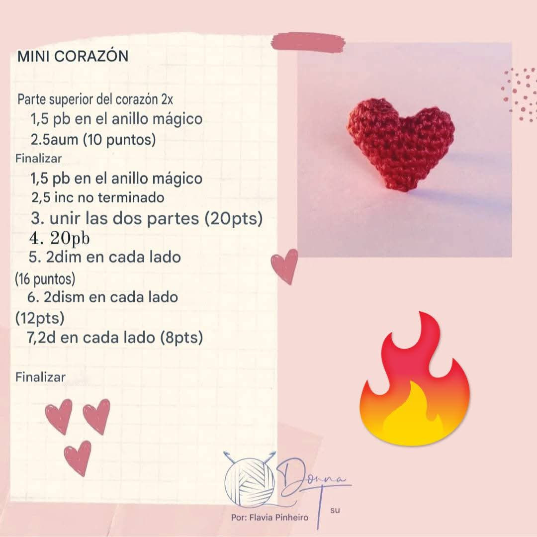 Patrón de gatito de amor gratis