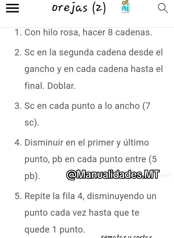 Patrón de gato amigurumi con flores