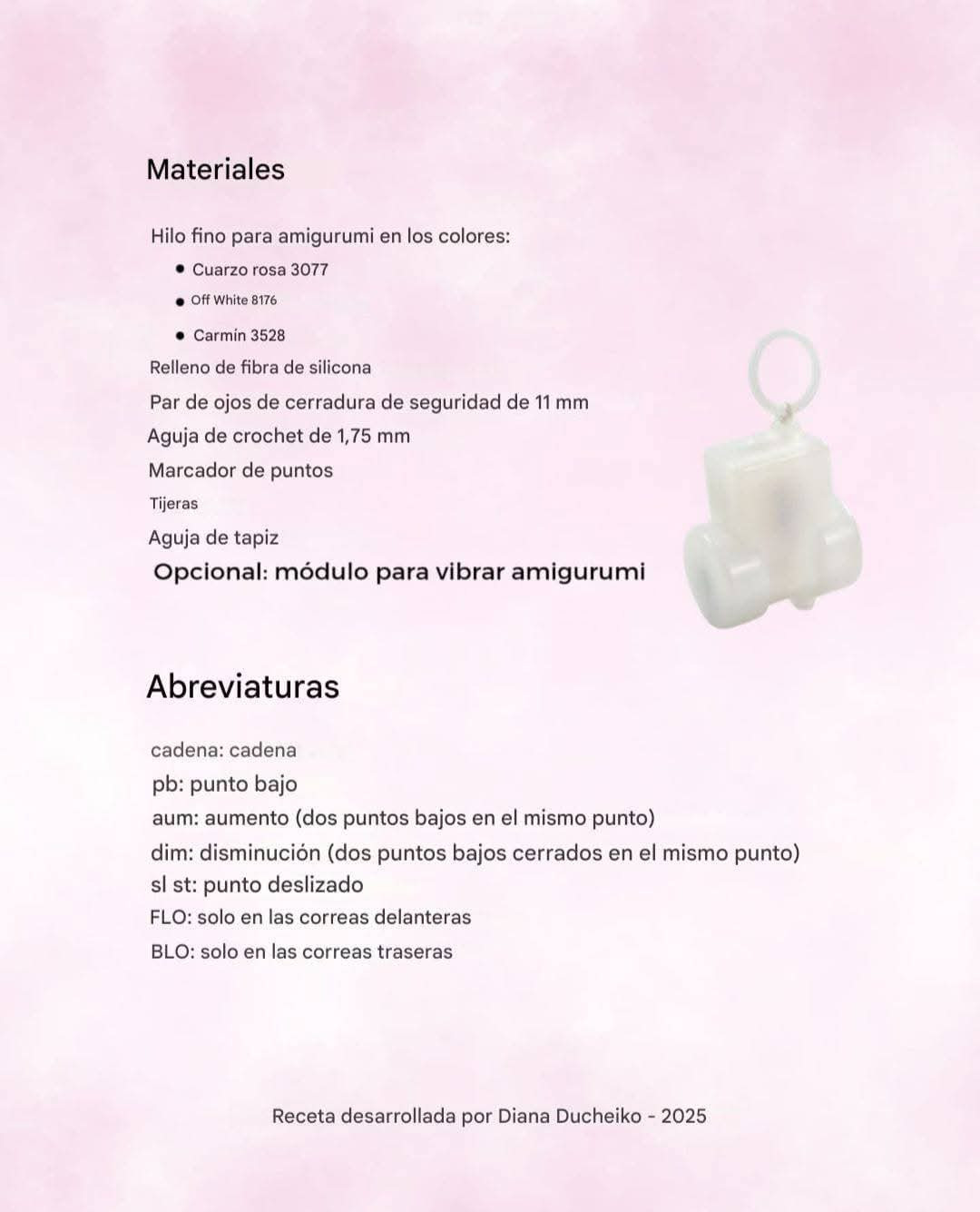 Patrón de gusano rosa con corazón vibrador