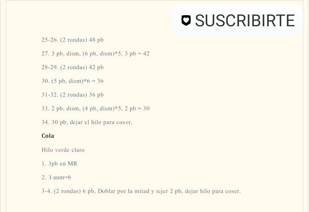 Patrón de Hipopótamo Amigurumi Mochado Gratis en Español