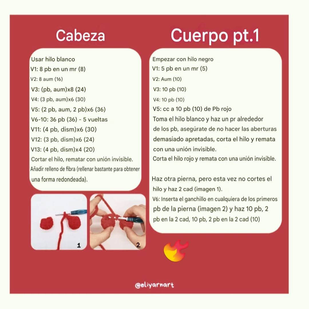 Patrón de Jack Skellington Navideño en Crochet