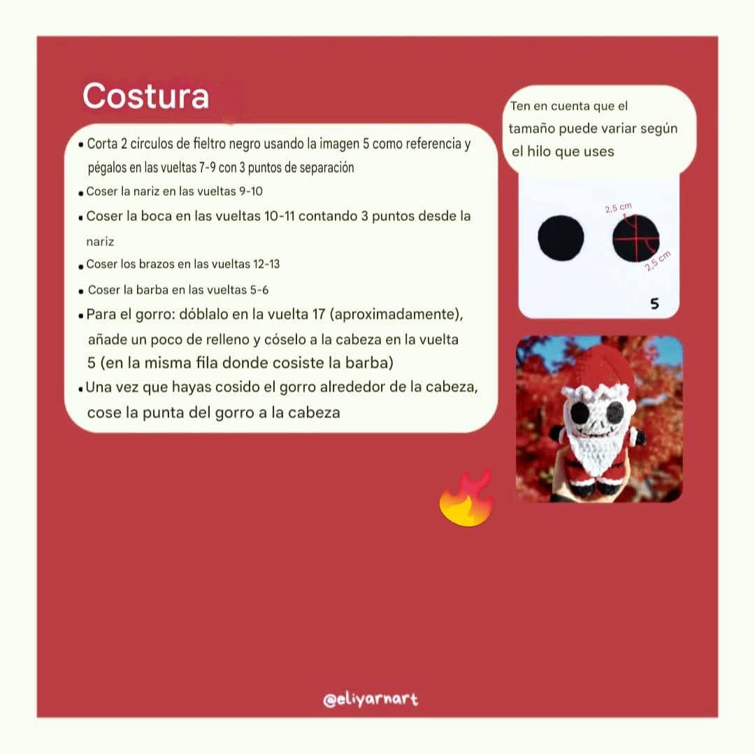 Patrón de Jack Skellington Navideño en Crochet
