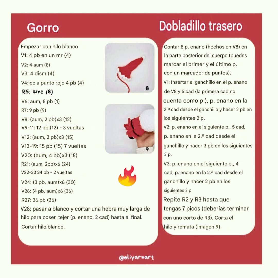 Patrón de Jack Skellington Navideño en Crochet