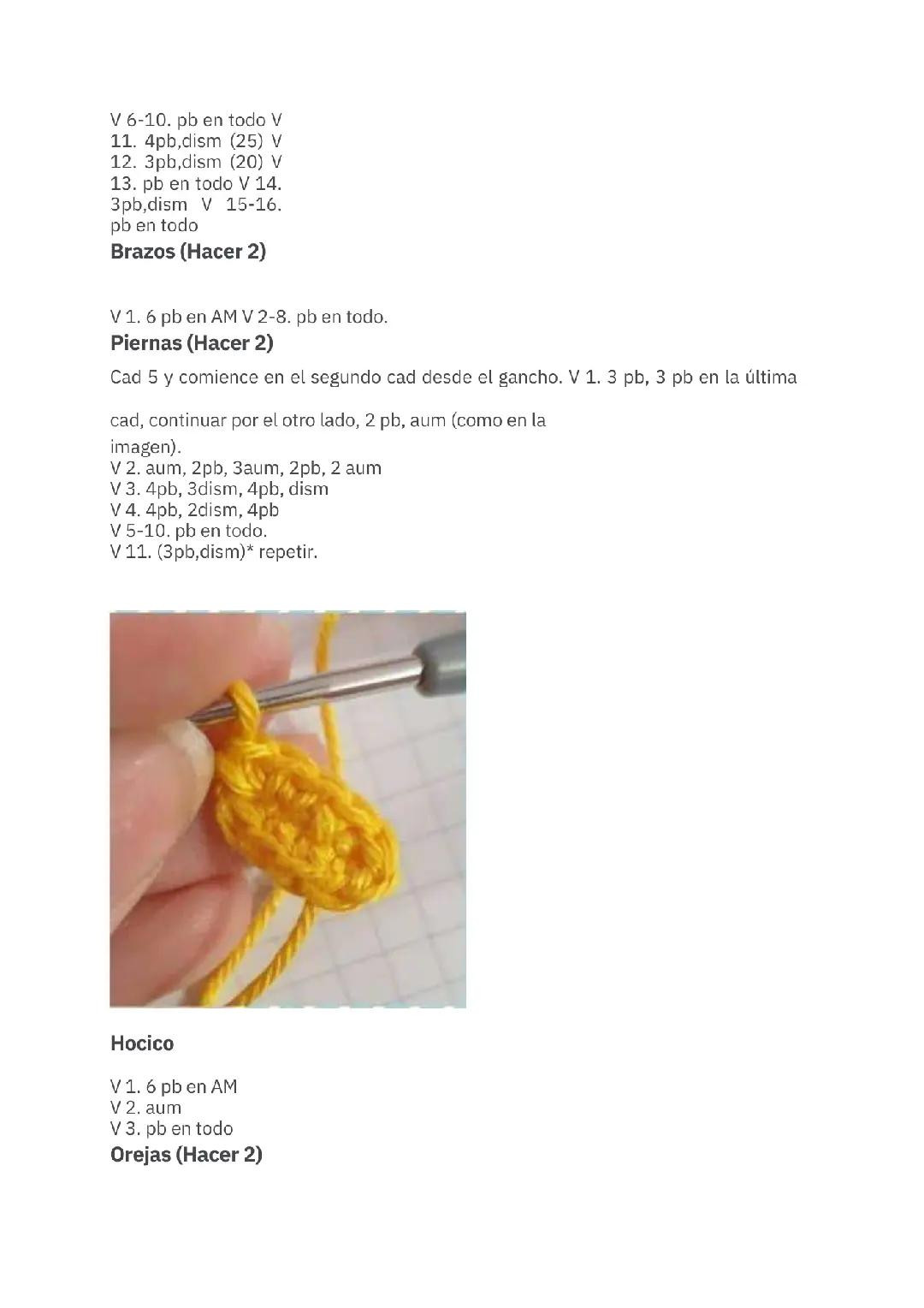 Patrón de León Amigurumi Llavero PDF Gratis
