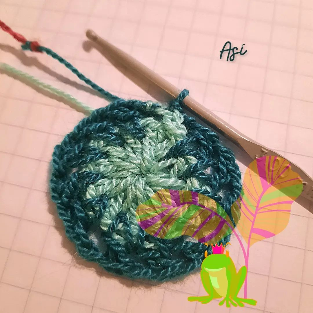 Patrón de Manta Granny Square con Chart y Tutorial Paso a Paso