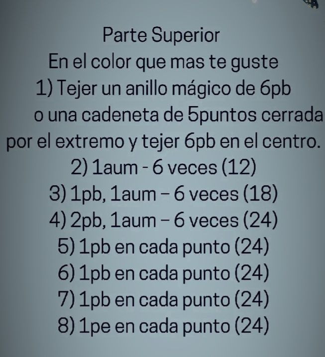 Patrón de Mini Ballena Amigurumi Crochet