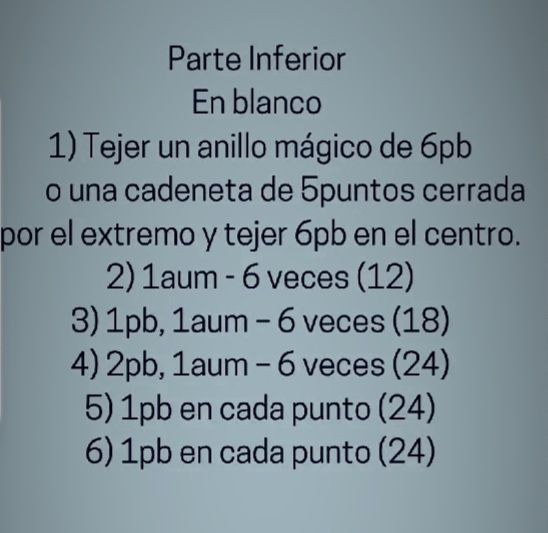 Patrón de Mini Ballena Amigurumi Crochet