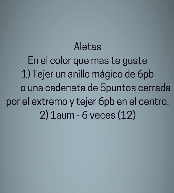 Patrón de Mini Ballena Amigurumi Crochet