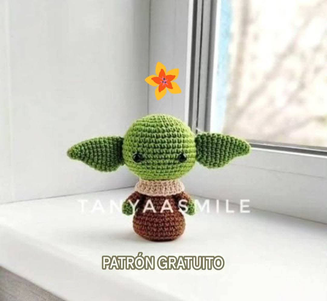 Patrón de Móc Len Baby Yoda - Amigurumi