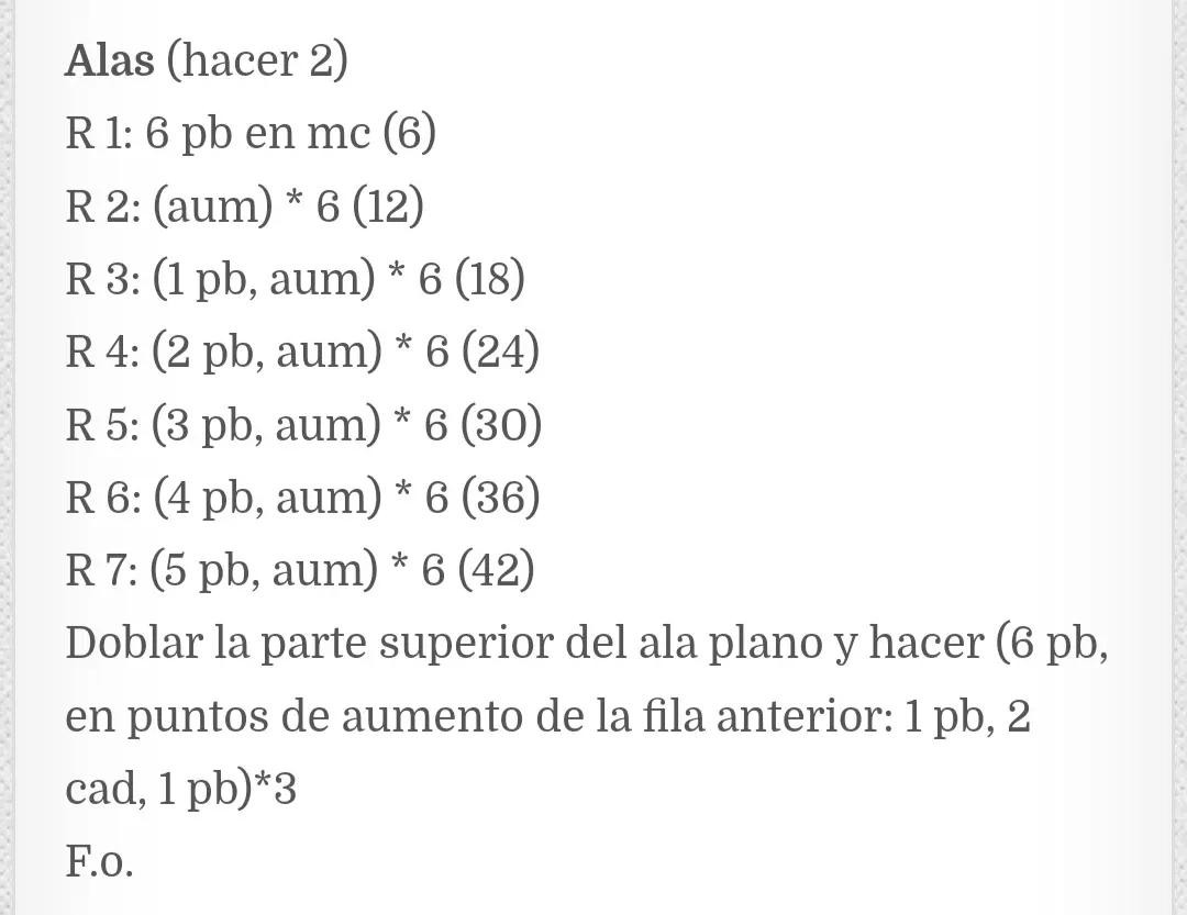 Patrón de murciélago Amigurumi gratis