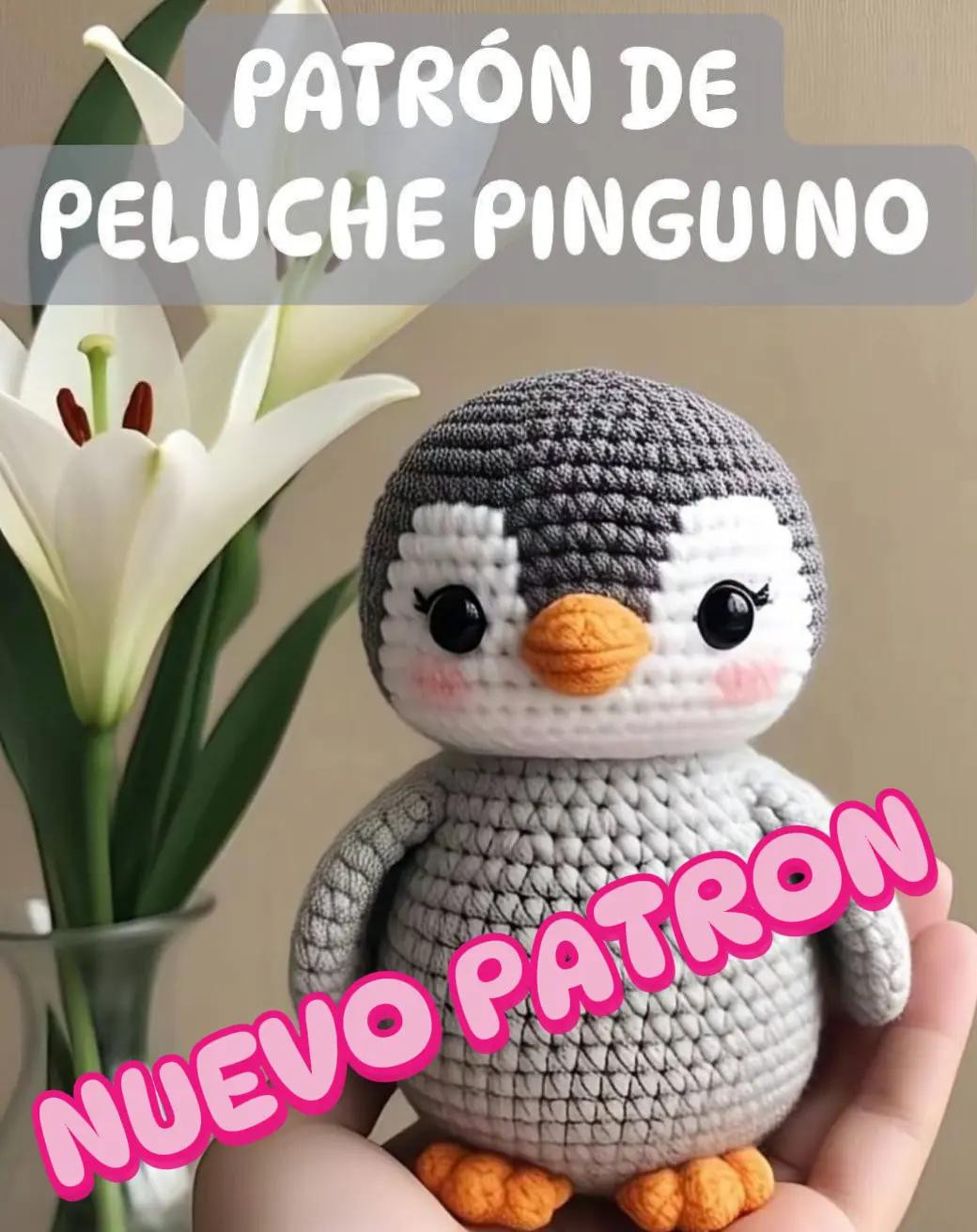 Patrón de Peluche Pingüino Amigurumi: Guía Paso a Paso