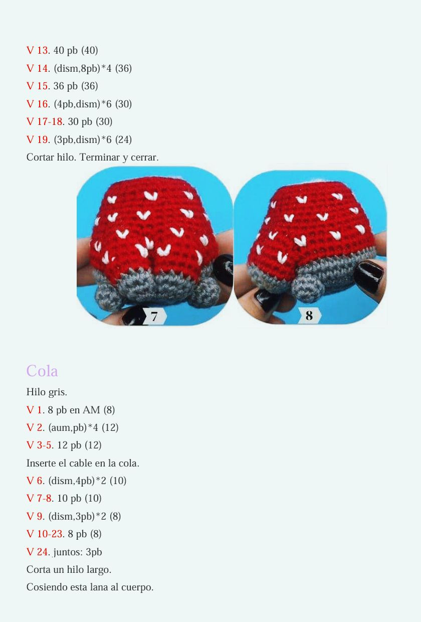 Patrón Gato Amigurumi Navidad: Tutorial Paso a Paso