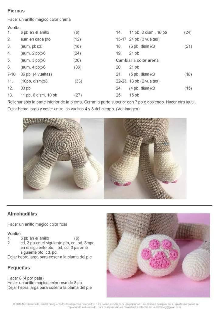 Patrón Gato Mía: Tutorial Completo Amigurumi