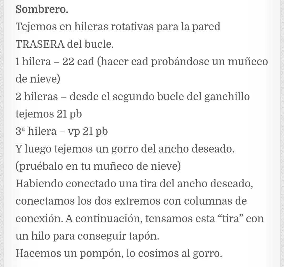 Patrón Gratis Amigurumi Bebé Muñeco De Nieve