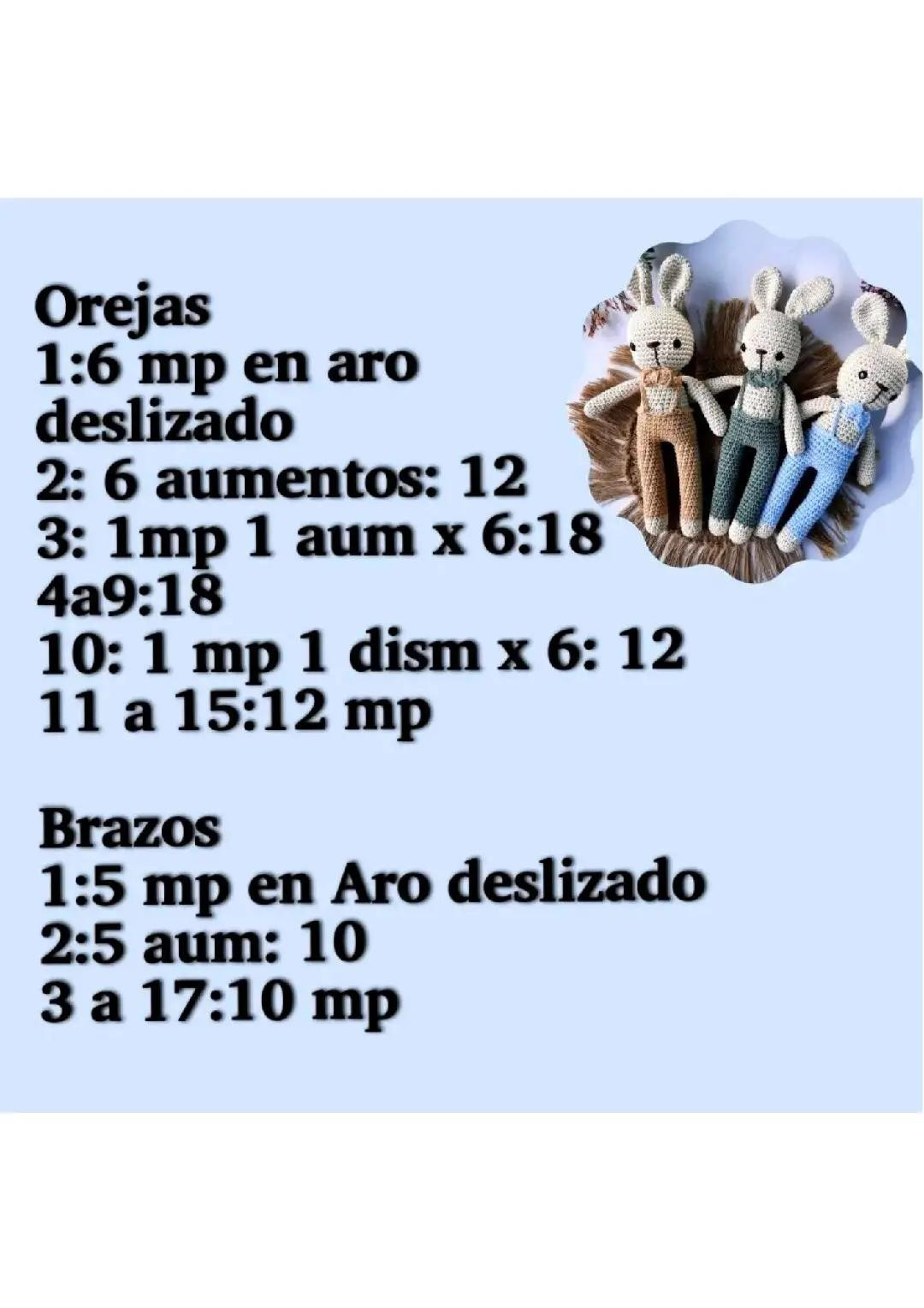 Patrón Gratis Amigurumi Conejo con Monedero