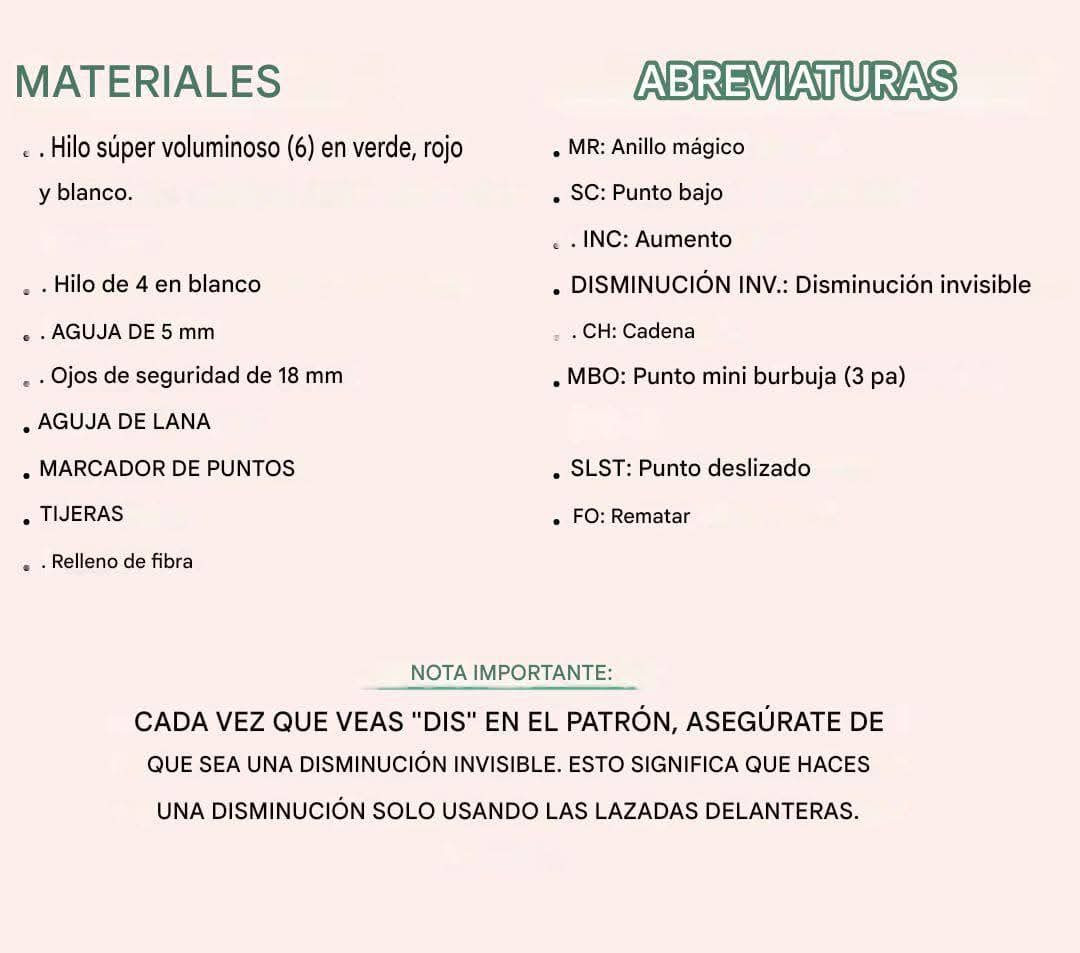 Patrón Gratis Amigurumi Dino-Ácaro Verde con Corazones