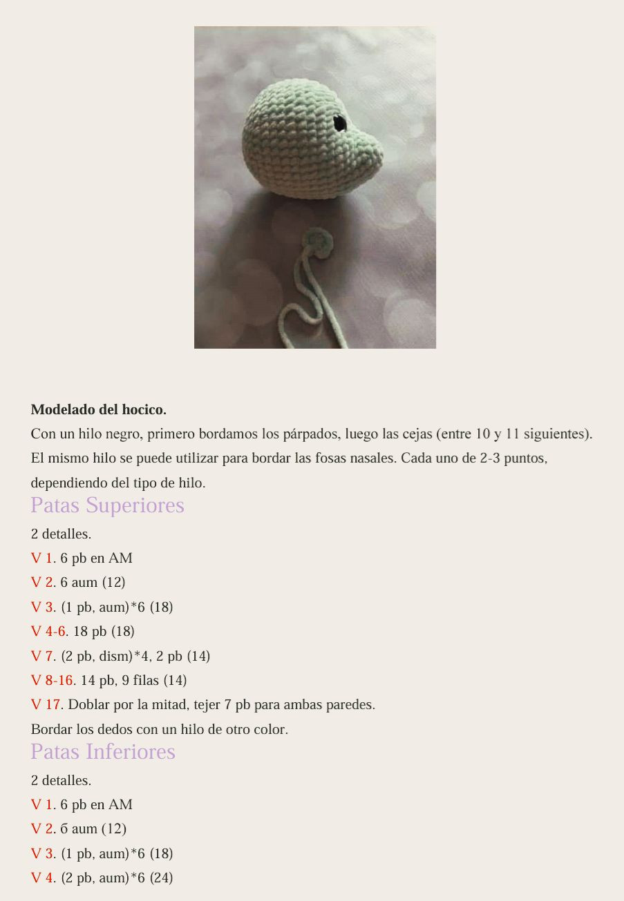 Patrón Gratis Amigurumi Dinosaurio Verde