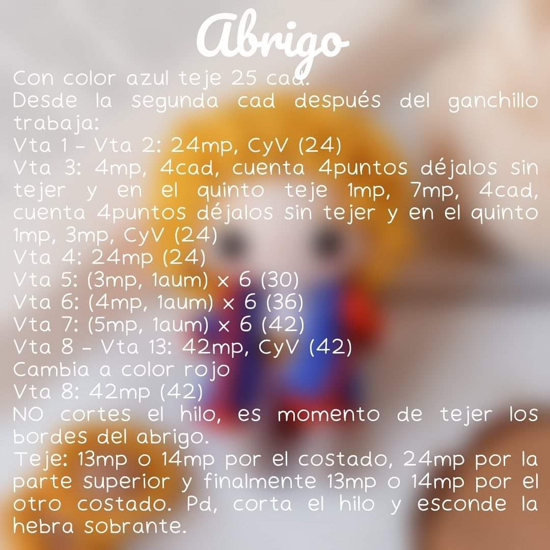 Patrón gratis Amigurumi El Principito