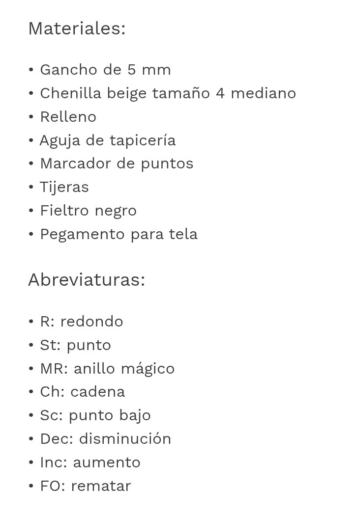 Patrón gratis: Amigurumi Fantasma Halloween con hilo Chenilla