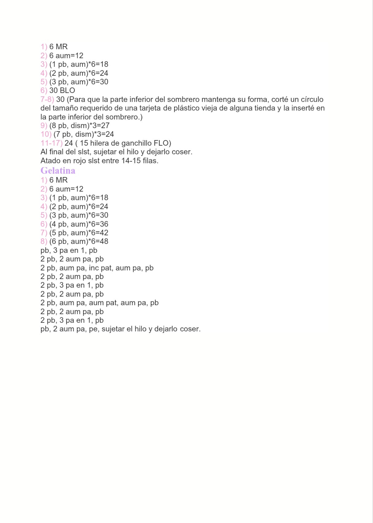 Patrón Gratis Amigurumi Galleta de Jengibre con Sombrero Verde