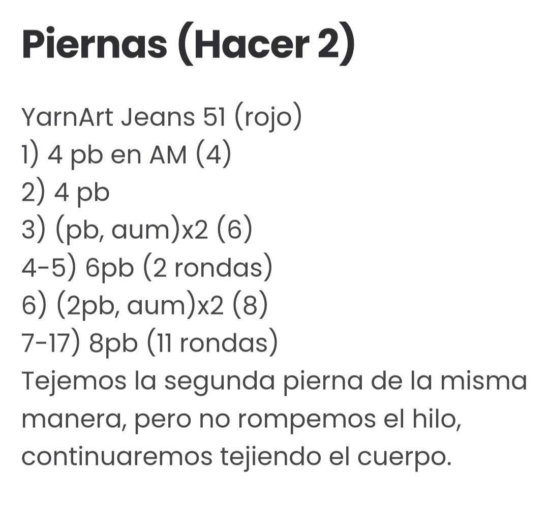 Patron gratis amigurumi Journey rojo y amarillo