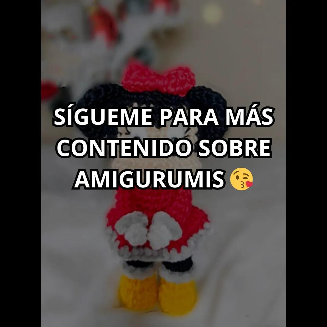 Patrón Gratis Amigurumi Minnie Mouse Crochet
