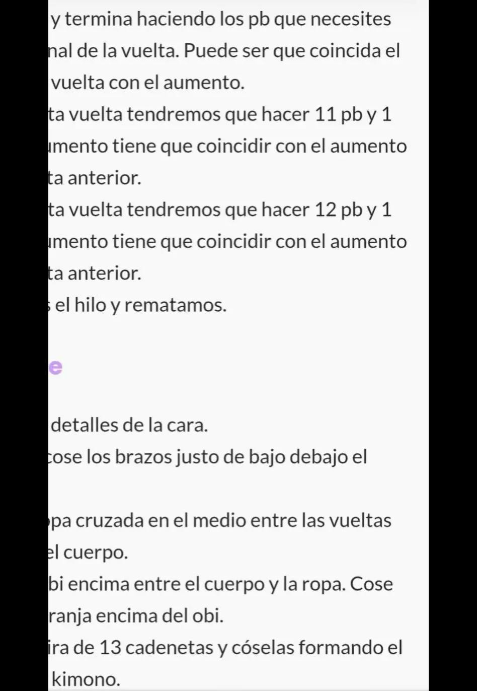 Patrón Gratis Amigurumi Nezuko Kamado