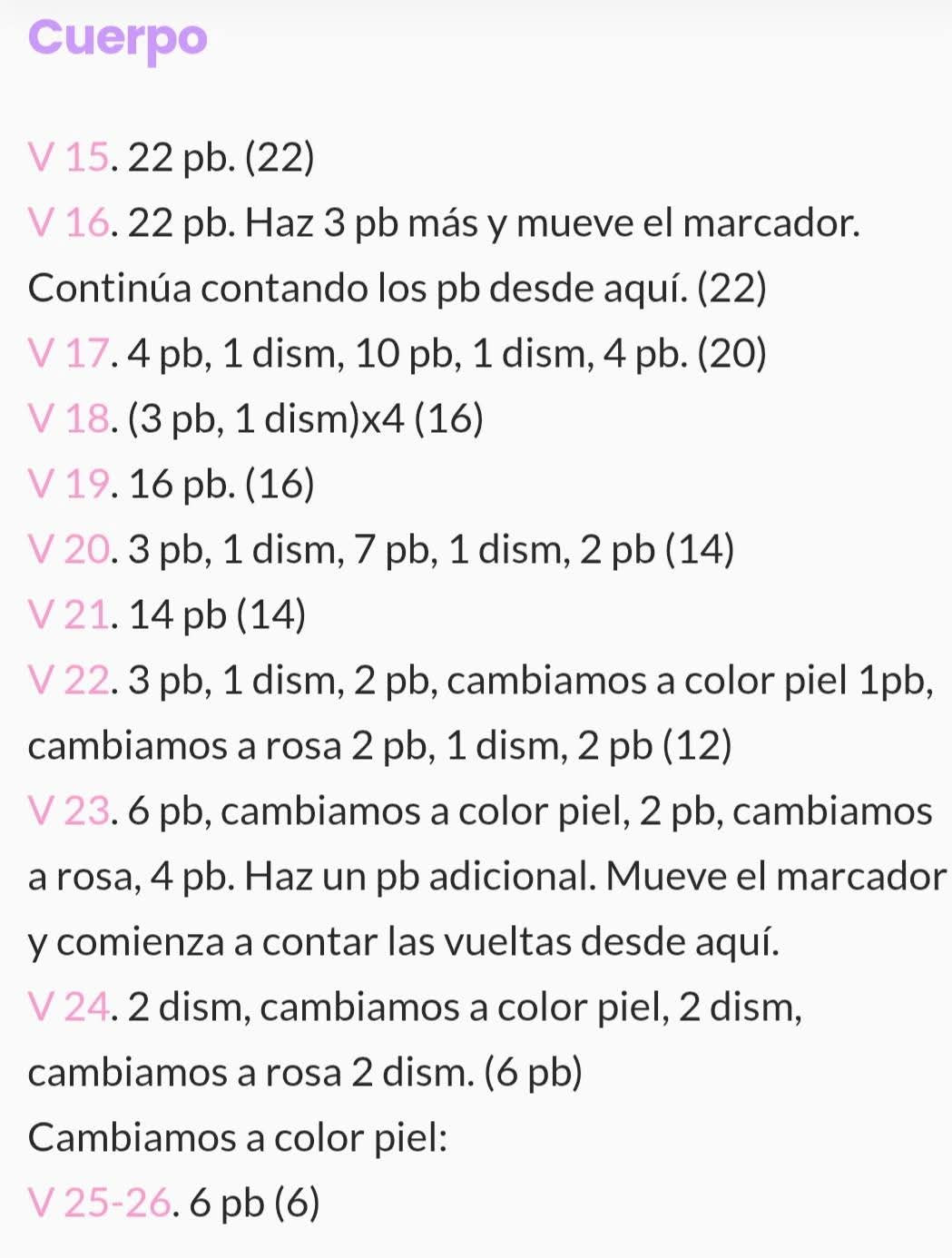 Patrón Gratis Amigurumi Nezuko Kamado