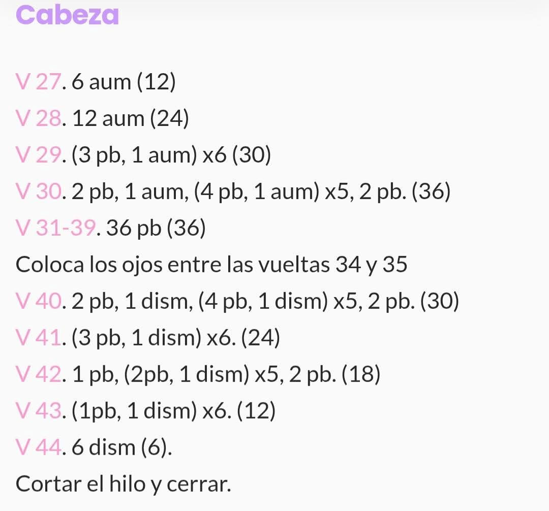 Patrón Gratis Amigurumi Nezuko Kamado