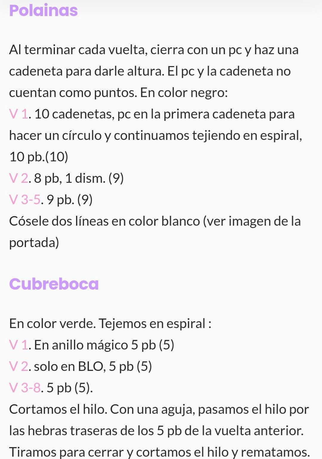 Patrón Gratis Amigurumi Nezuko Kamado