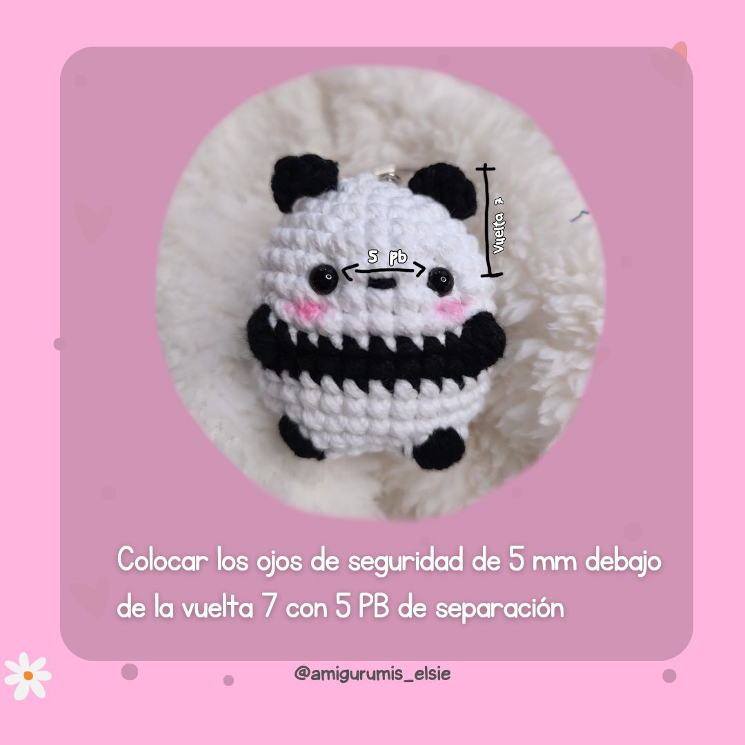 Patrón Gratis Amigurumi Pandita: Guía Paso a Paso y Materiales