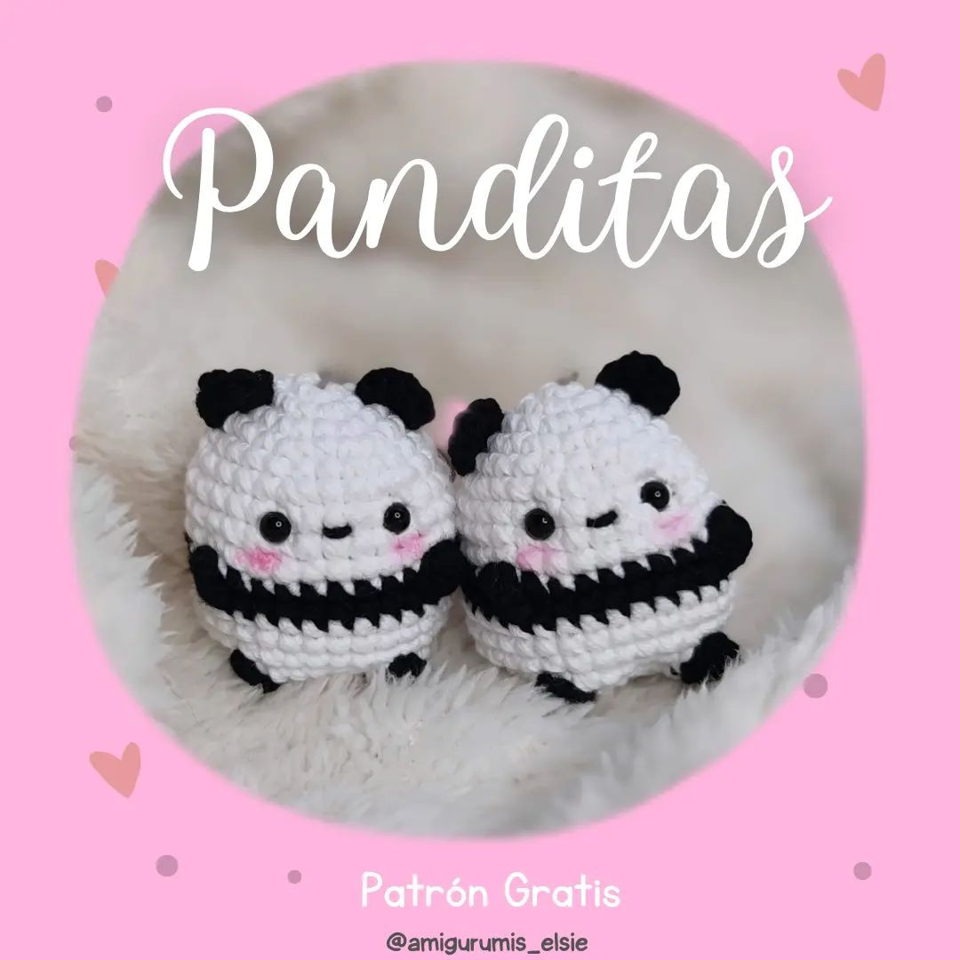 Patrón Gratis Amigurumi Pandita: Guía Paso a Paso y Materiales