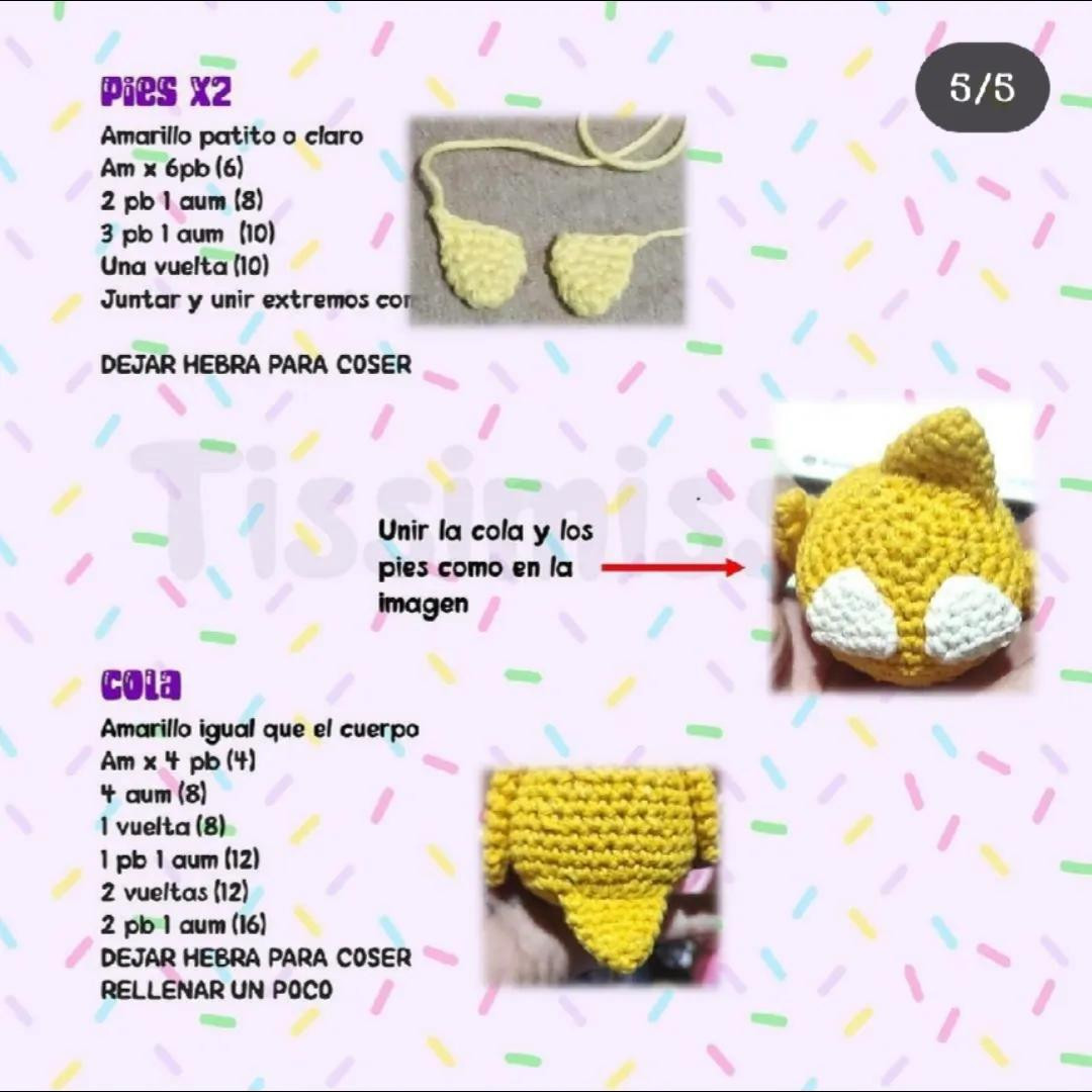 Patron Gratis Amigurumi Pato Amarillo TiSSimiSSy