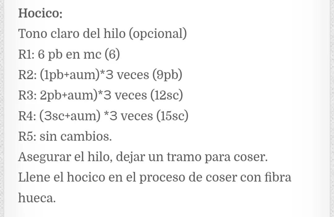 Patrón Gratis Amigurumi Pequeño Zorro - Oso Tejido a Crochet con Rayas Azules