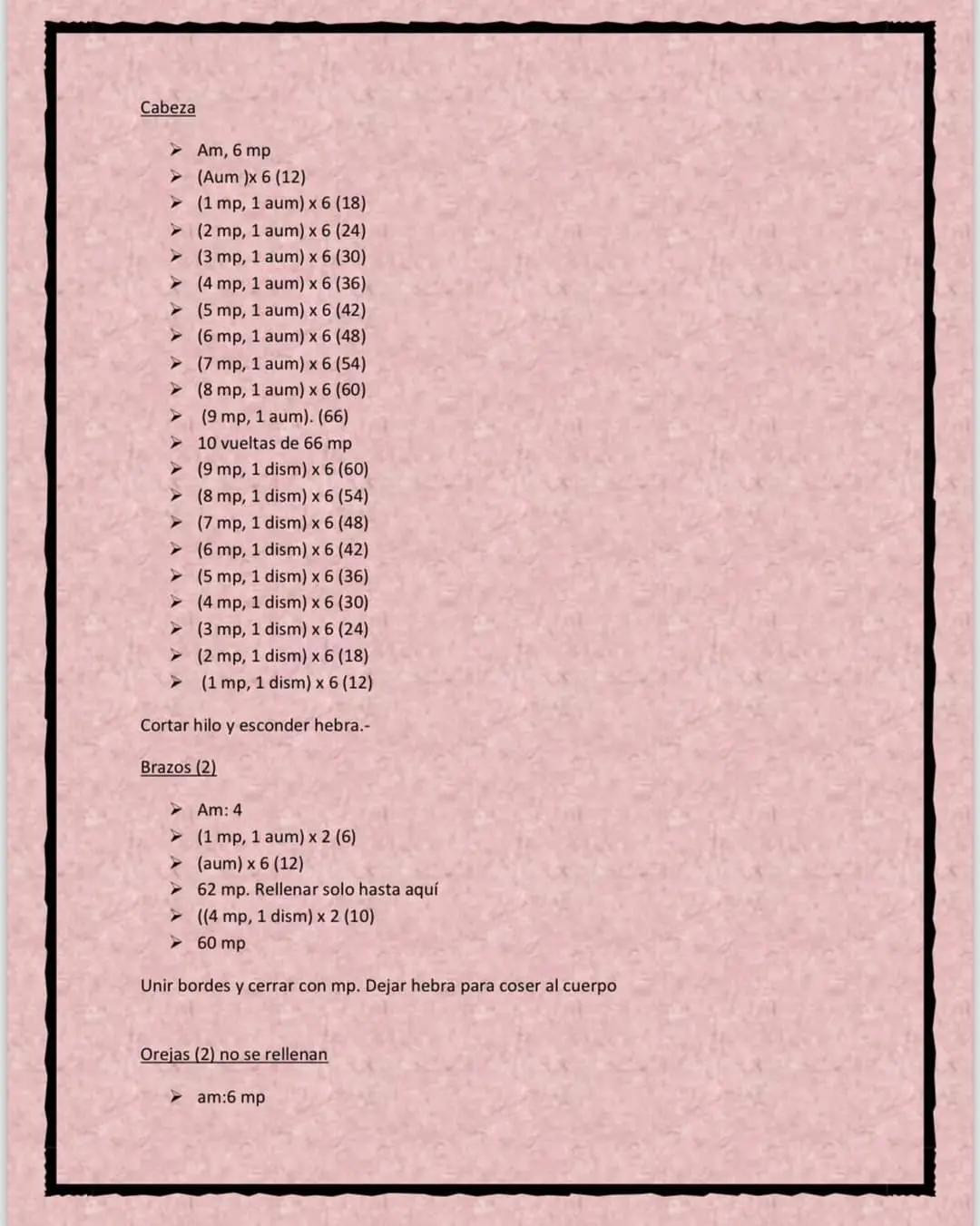 Patrón Gratis Amigurumi Perrito Beige y Marrón