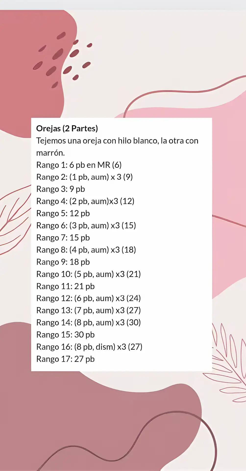 Patrón Gratis Amigurumi Perro Blanco y Marrón