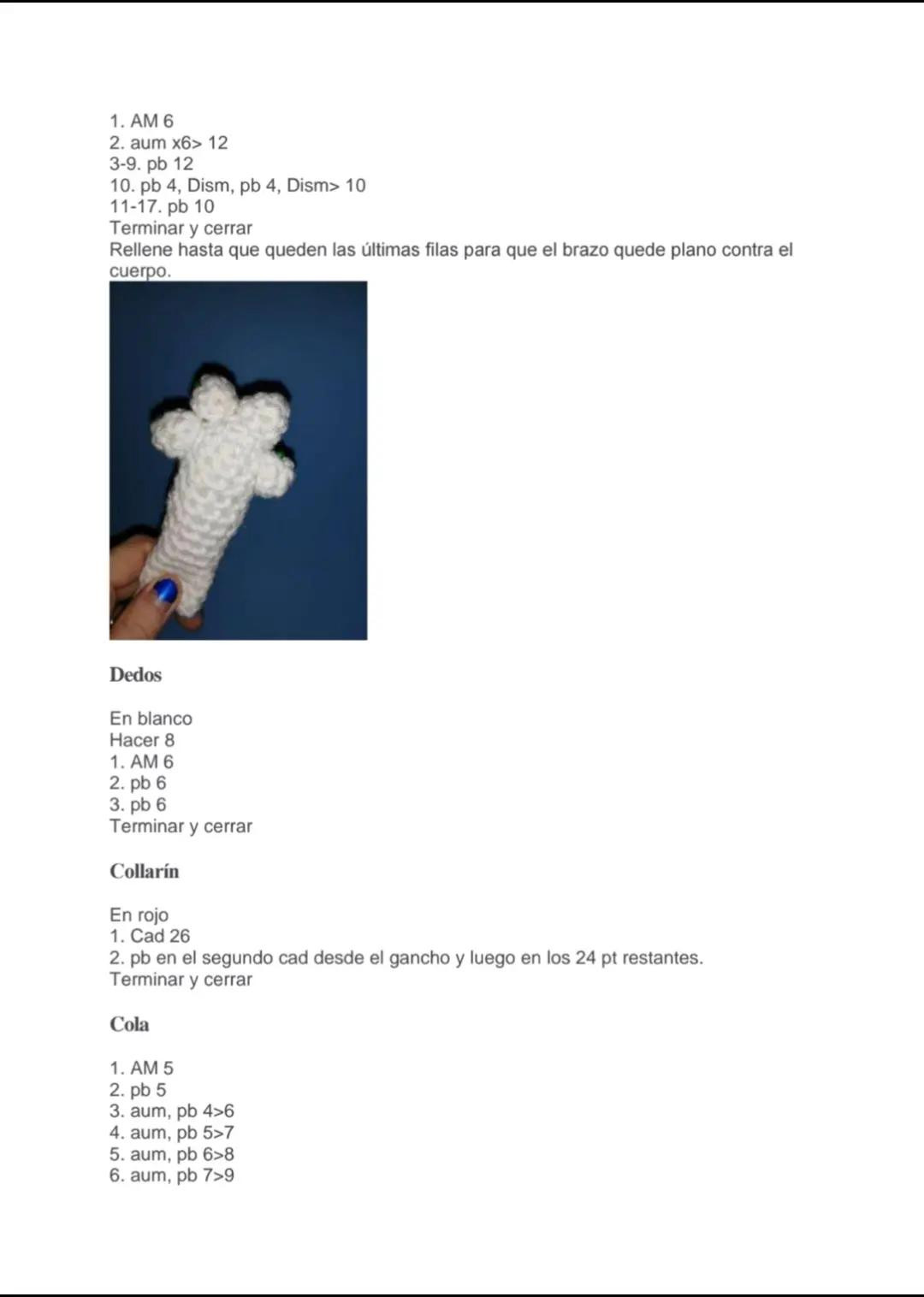 Patrón Gratis Amigurumi Perro Grande Snoopy PDF