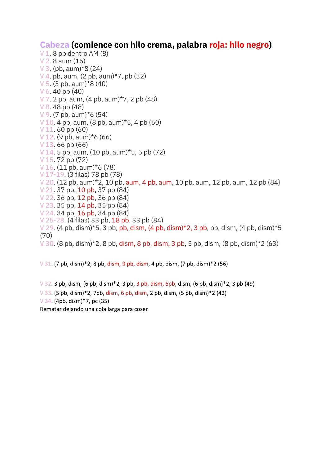 Patrón Gratis Amigurumi Perro Pug Lulu