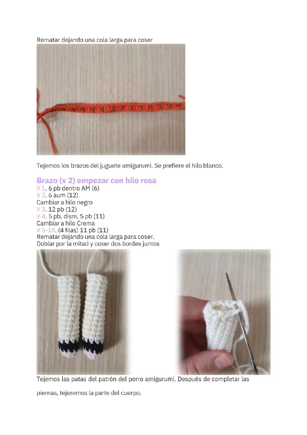 Patrón Gratis Amigurumi Perro Pug Lulu