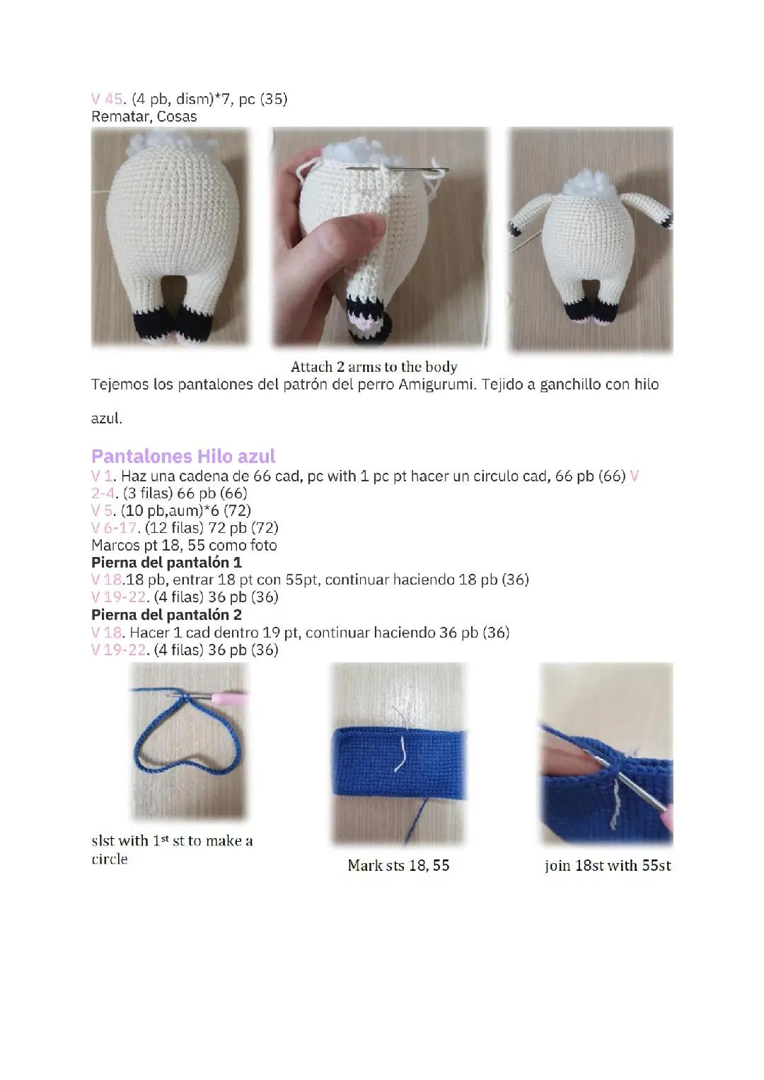 Patrón Gratis Amigurumi Perro Pug Lulu