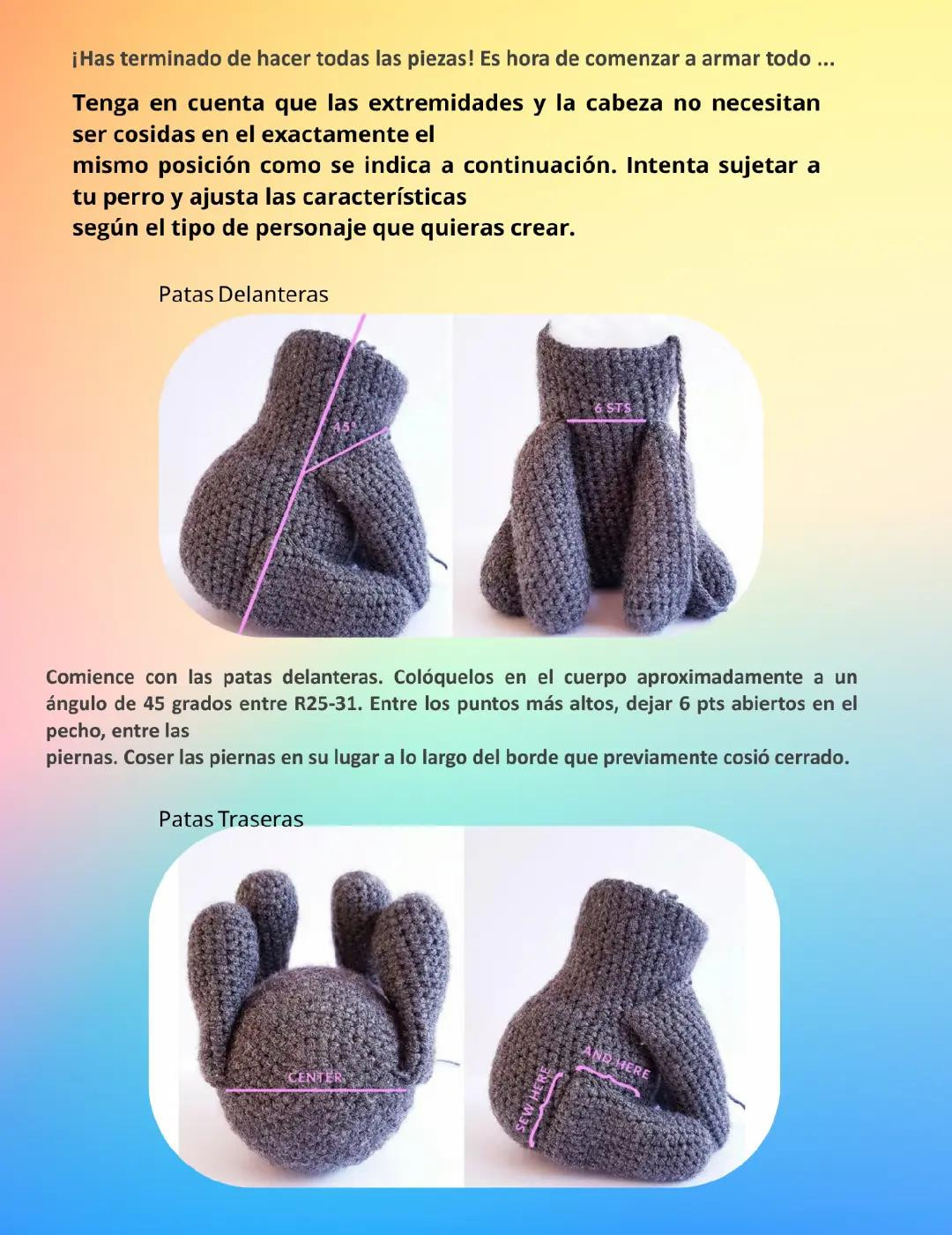 Patrón Gratis Amigurumi Perro Schnauzer