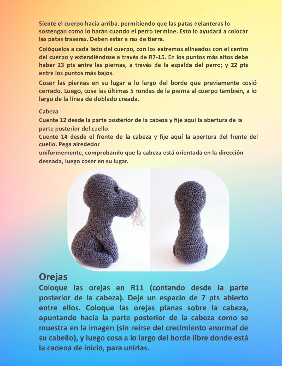 Patrón Gratis Amigurumi Perro Schnauzer