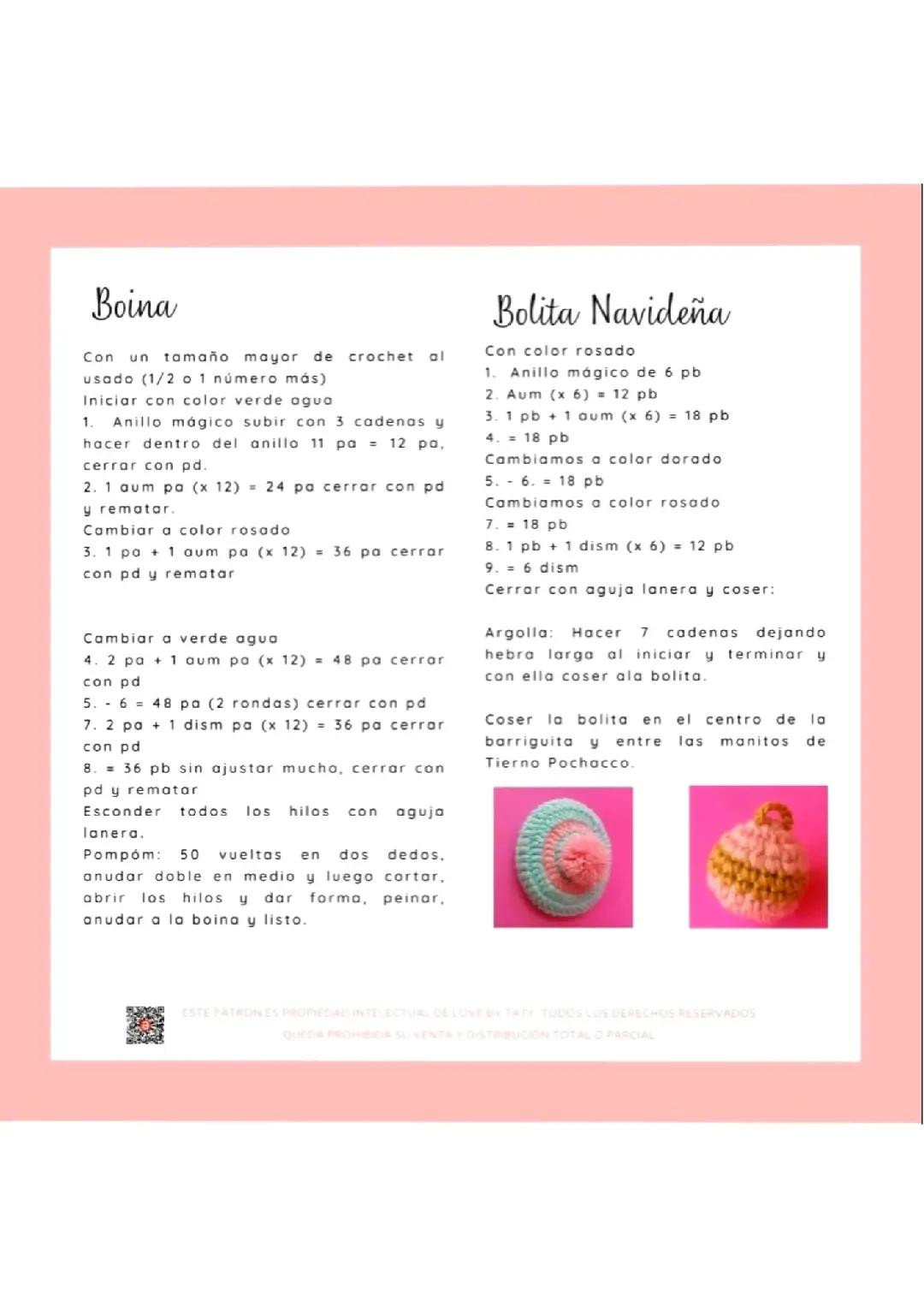 Patrón Gratis Amigurumi Pochacco Navideño con Gorro y Regalo