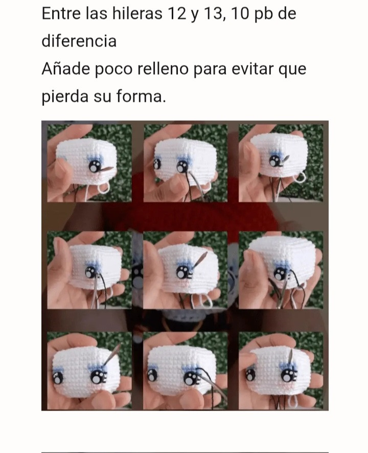 Patrón Gratis Amigurumi Reina de Corazones - Guía Paso a Paso