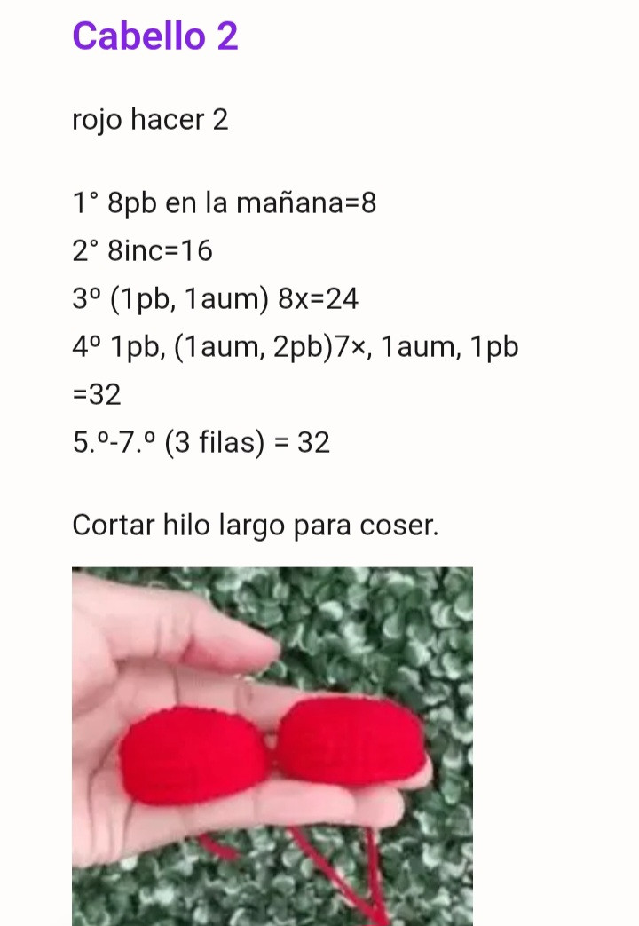 Patrón Gratis Amigurumi Reina de Corazones - Guía Paso a Paso