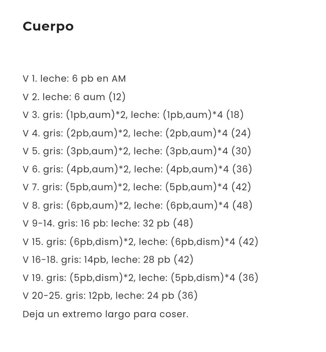Patrón gratis Appa amigurumi de Avatar
