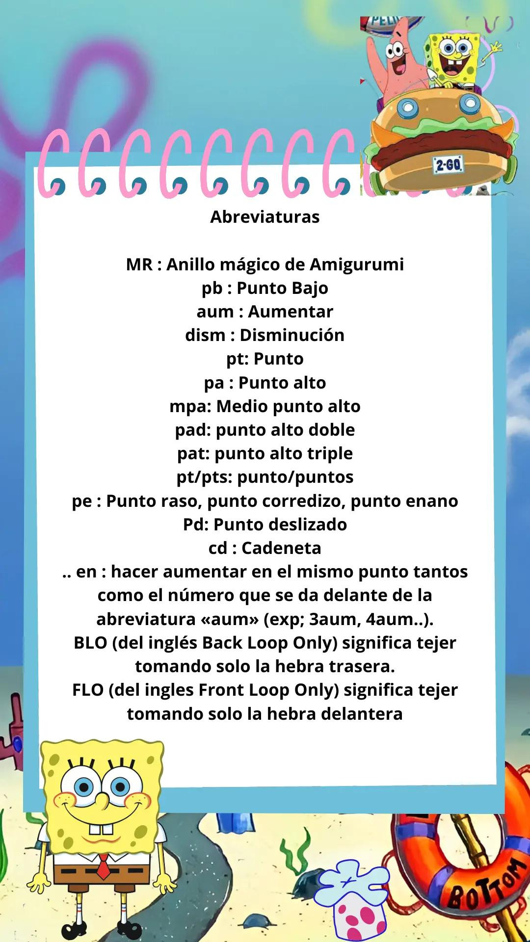 Patrón Gratis Bob Esponja Amigurumi - Guía Paso a Paso